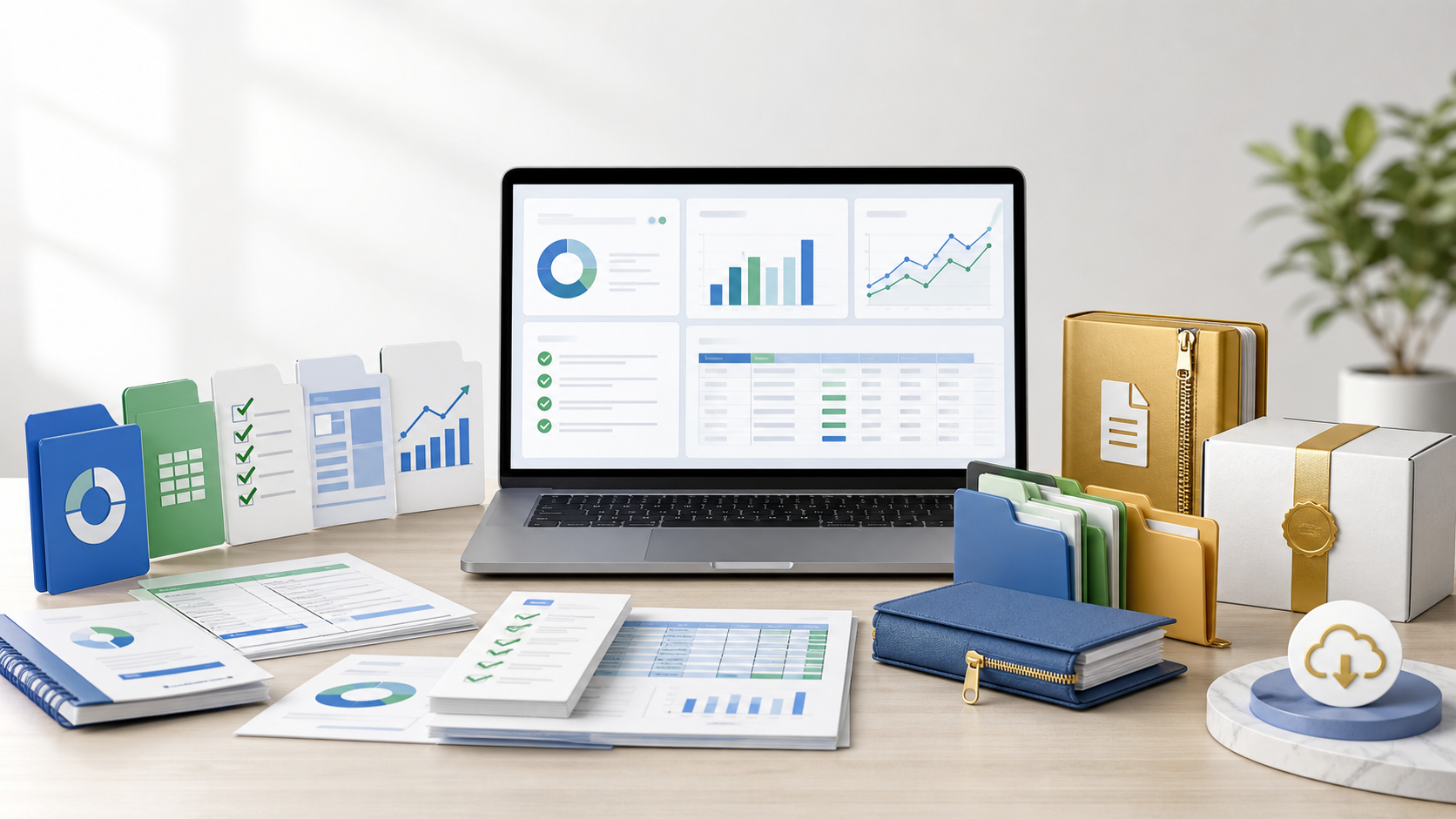 Text-free cover image for the First $100 Product Bundle